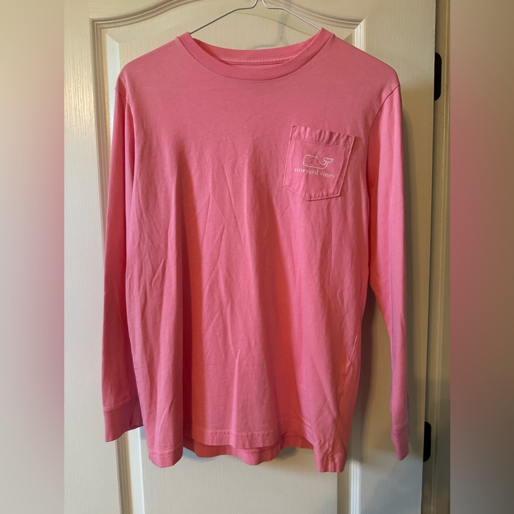 Vineyard vines pink long sleeve